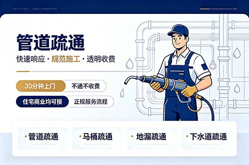 荆门管道疏通