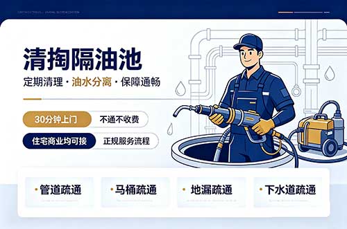 荆门清掏隔油池