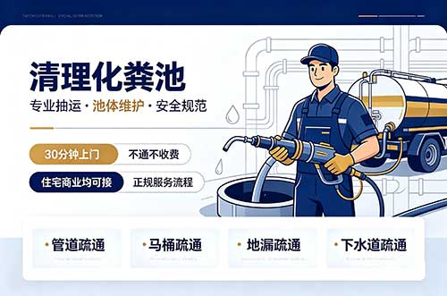 荆门清理化粪池